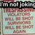 A static image of a 'NO TRESPASSING' sign with red and black text on light blue background, featuring overlaid pixelated text in the top corners.