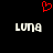 Red pixelated heart symbol above two identical white pixelated text strings on black background.