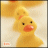 A pixelated yellow rubber duck with an orange beak and black eyes appears on the left, while bold text reads 'I WILL BITE YOU' on the right.