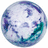 Pixelated circular icon with blue and white tones on left, teal background with purple text reading 'Sachem Field', 'Hockey Goalie', and ''07' on right.
