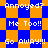 Pixelated blue and orange checkered background with white text reading 'Annoyed?', 'Me Too!!', and 'Go AWAY!!!' in multiple positions.