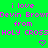Green background with pink pixelated text reading 'i love Devin Brown from HOLY CROSS' and two small heart symbols at the bottom.