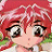 A 48x48 pixel buddy icon featuring a split composition with an anime-style character on the left and text/logo elements on the right, displayed as part of a contact sheet.