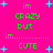Bright pink background with cyan starbursts and green text reading 'im crazy but im......... cute' in pixelated font.