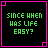 Two side-by-side pixelated text with inverted color schemes, each displaying identical text in blocky font against a black background