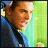 pixelated text icons in purple, green, blue, and pink displaying 'HE'S THE LADIES CHOICE' with a small portrait image in the top-left corner