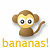 Pixelated monkey icon with brown fur, large eyes, and a tail on white background; green text 'Original Icons .com' on dark green background below.
