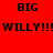 four with text 'BIG' and 'WILLY!!!' on red, pink, white, and light pink backgrounds