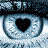 Animated contact sheet of a 3x3 grid showing sequential frames from an AOL Instant Messenger buddy icon featuring text and an eye graphic.