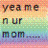 Pixelated text on a gradient background with pink and white text elements.
