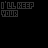 Animated pixel art sequence showing 'I'LL KEEP YOUR' text with color shifts and dot patterns, ending in 'SECRETS', 'BELIEFS', 'SELFISH', 'JELLOID', and 'EFFORTS' at the bottom.