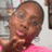 A person in a pink shirt with hand near chin, showing three sequential facial expressions against blurred background.