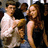 Pixelated image of two people on left with purple background and white text 'I Am Mclovin' on right.