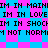 Pixelated text repeats across a blue and pink checkered background with no visible animation changes.