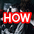 Red text reading HOW ABOUT A SHAVE overlays a grayscale image of two figures in motion, with the word 'A' positioned below and to the left of 'SHAVE'.
