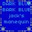 Static blue background with repeated text and decorative elements in lighter blue and white.