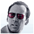 A grayscale image of a person with red-tinted sunglasses appears in multiple , with pink text reading "MATCHISTION MEN" visible in some frames