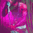 Animated sequence showing a person in pink hoodie holding microphone, two people walking side-by-side, and a person with sunglasses wearing earphones.