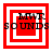 Four red and white square frames with "MME SOUNDS" text, each frame showing different internal layer visibility.