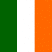 A static image of a flag with three vertical stripes: green on the left, white in the center, and orange on the right.