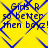 Yellow background with blue diamond lattice pattern and repeated text 'Girls R so better then boys!' in dark blue pixelated font.