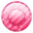 A static circular icon with a pink and white gradient background, featuring subtle swirling patterns and no visible text or distinct objects.