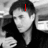 Black-and-white image of a person with red text overlays reading 'I', 'LOVE', and 'ENRIQUE' across different sections.