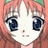 A pixelated anime-style character face with pink hair and blue eyes on the left, paired with a black background containing white text 'Anime IM' and 'com' on the right.