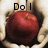 A red apple held in cupped hands with text reading "Do I dazzle you? -Edward Cullen :)" across four