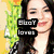 Two side-by-side pixelated images of a woman with long dark hair, one with green and yellow background, the other with white background, both with text overlays.
