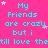 A static image with bright pink background and cyan text repeating 'My Friends are crazy but i till love the' surrounded by small white stars.