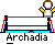 Pixel art animation of a character in a wrestling ring with red, white, and blue ropes, showing sequential actions from standing to grappling.