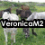 A four- shows horses in various poses with overlaid text: 'VeronicaM2', 'Loves', and 'Horses' on separate