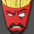 A 50x50 pixel animated contact sheet showing three frames of a cartoon character with red face, yellow hair, and white drink cup body against gray background.