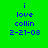 Green background with blue pixelated text reading 'i love collin 2-21-08' and a green horizontal bar above the date in some frames.