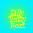 Yellow pixelated text 'Silly Patty Rose' on a blue-green gradient background with four identical static frames.
