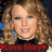 Pixelated image of a person with curly light brown hair wearing dark clothing and red text reading 'Love Story' at the bottom.