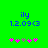 Green background with blue text 'ily 1.2.09<3' and pink/purple pixelated symbols below, showing animation changes in symbol positions.