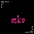 Black background with pink 'ska' text and white/grey star icons in a pattern, some stars have dotted lines
