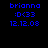 Pixelated blue text and green rectangles on black background with changing green highlight positions across three