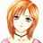 A pixelated anime-style character with orange hair and a choker necklace on the left, next to black background text reading "Anime IM" and "COM" on the right.