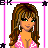 Pixel art of a woman in pink and white summer attire with text fragments reading 'SUMMER LOVIN', 'HAD ME A BLAST', 'SO FAST'