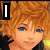 Pixelated anime-style character with orange hair and blue eyes appears in four quadrants with text overlays and a flame background in the bottom-left quadrant.