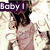 Animated icon shows a person in a pink dress with white puffy sleeves against a light background, text overlays change across frames.