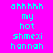 Pixelated cyan text on bright pink background with black rectangular overlays, displaying repeated phrases and names in a