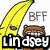 Animated pixel art featuring a yellow banana character with eyes and mouth, holding a brown mug, displaying four text variations.