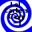 Four identical blue and white spiral-patterned icons with black text reading "Lol Carters Gayy =" arranged in a