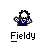 Pixel art icons of six distinct characters with names below each, displayed on a gray background.