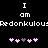 Pixelated text and heart symbols on a black background with animated color changes in the hearts.