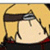 Animated cartoon character with blonde hair and a dark headband, showing subtle facial expression changes across frames.